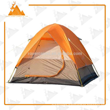 Outdoor camping sports bilayer tent aluminum pole large camping tent outdoor waterproof high 1-2 person tent